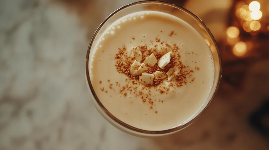 Coco loco drink with rum and coconut in a coconut shell