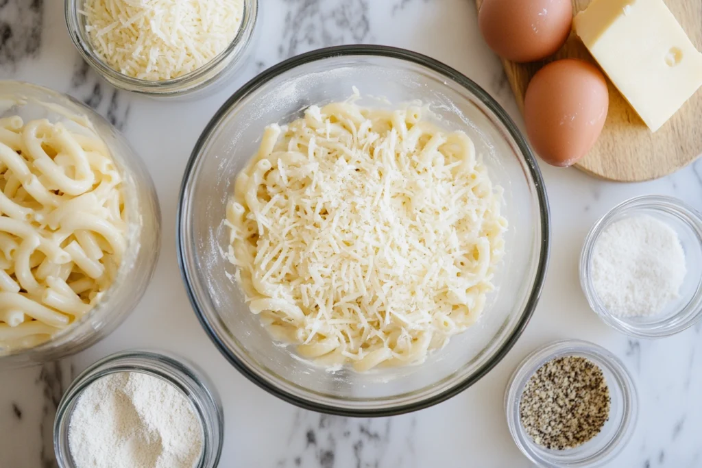 Chick fil a mac and cheese recipe served in a bowl