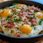 easy breakfast ideas overhead view of assorted dishes