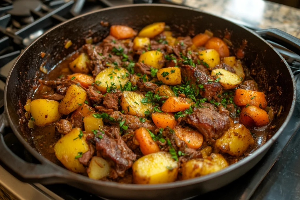 Corned beef dinner with vegetables what is a good substitute for potatoes in corned beef?