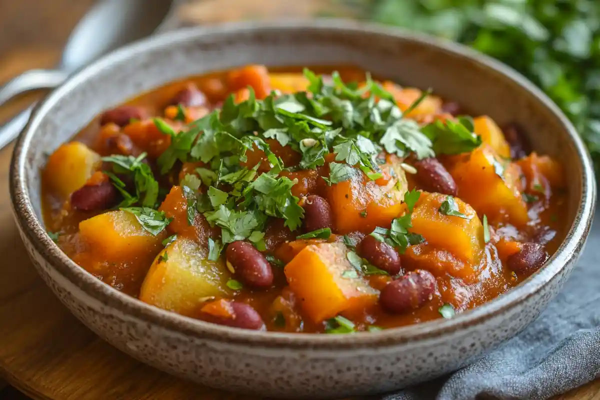 recipe squash and kidney beans